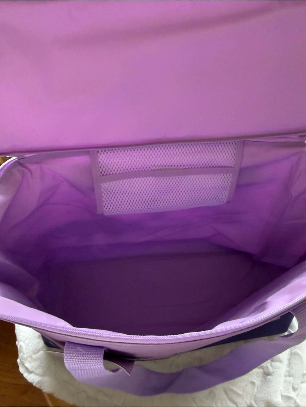 🆕 NWT LARGE💜 Trader Joe’s Reusable Insulated Bag ✨ Holds Up to 8 Gallons! - Picture 7 of 10